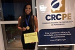 Aluna da FACCOR recebe Medalha São Mateus do CRCPE